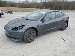 Salvage cars for sale from Copart Cartersville, GA: 2023 Tesla Model 3