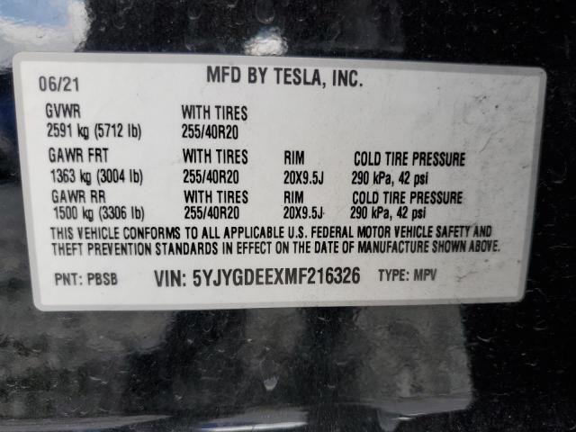 2021 Tesla Model Y