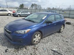 Salvage cars for sale from Copart Montgomery, AL: 2017 Subaru Impreza