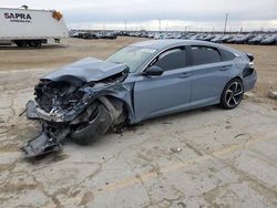 Honda salvage cars for sale: 2021 Honda Accord Sport SE