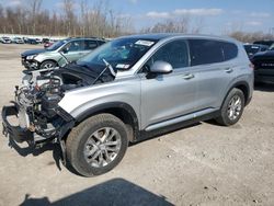 Salvage cars for sale at Leroy, NY auction: 2020 Hyundai Santa FE SEL