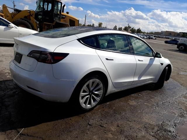 2022 Tesla Model 3