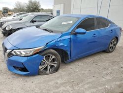 Salvage cars for sale from Copart Apopka, FL: 2022 Nissan Sentra SV