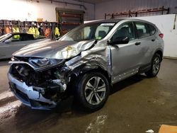 Salvage cars for sale from Copart Candia, NH: 2019 Honda CR-V LX