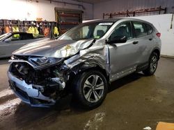 Honda salvage cars for sale: 2019 Honda CR-V LX