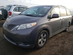 Toyota Sienna LE salvage cars for sale: 2015 Toyota Sienna LE