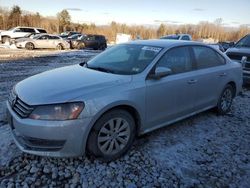 Vehiculos salvage en venta de Copart Candia, NH: 2012 Volkswagen Passat S