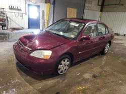 Honda Civic EX salvage cars for sale: 2002 Honda Civic EX