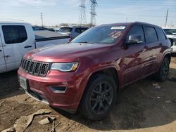 Jeep Grand Cherokee salvage cars for sale: 2021 Jeep Grand Cherokee Limited