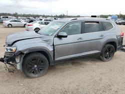 Salvage cars for sale from Copart Houston, TX: 2019 Volkswagen Atlas SEL Premium