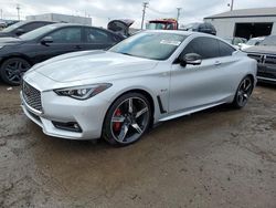 Salvage cars for sale from Copart Chicago Heights, IL: 2018 Infiniti Q60 RED Sport 400