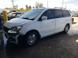 Salvage cars for sale at Riverview, FL auction: 2007 Honda Odyssey EXL