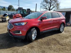 Salvage cars for sale from Copart San Martin, CA: 2023 Ford Edge Titanium