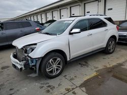 Salvage cars for sale from Copart Louisville, KY: 2017 Chevrolet Equinox Premier