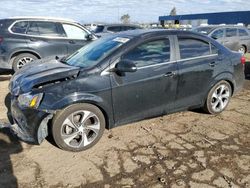 Salvage cars for sale at Woodhaven, MI auction: 2018 Chevrolet Sonic Premier