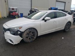 Salvage cars for sale from Copart Woodburn, OR: 2015 Mazda 6 Grand Touring