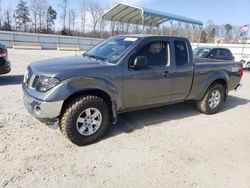 Salvage cars for sale at Spartanburg, SC auction: 2005 Nissan Frontier King Cab LE
