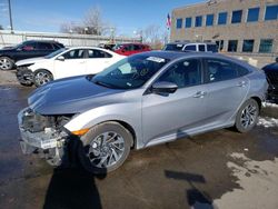 Vehiculos salvage en venta de Copart Littleton, CO: 2017 Honda Civic EX