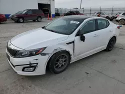 Salvage cars for sale at Farr West, UT auction: 2015 KIA Optima EX