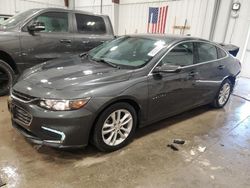 Salvage cars for sale at Franklin, WI auction: 2017 Chevrolet Malibu LT