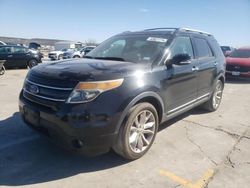 Ford Explorer salvage cars for sale: 2014 Ford Explorer XLT