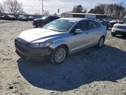 Salvage cars for sale from Copart Mebane, NC: 2015 Ford Fusion S Hybrid