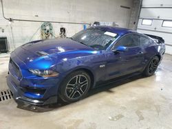 Salvage cars for sale at Blaine, MN auction: 2019 Ford Mustang GT