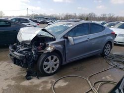 Vehiculos salvage en venta de Copart Louisville, KY: 2013 Hyundai Elantra GLS