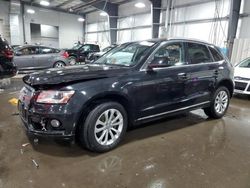 Salvage cars for sale at Ham Lake, MN auction: 2014 Audi Q5 Premium Plus