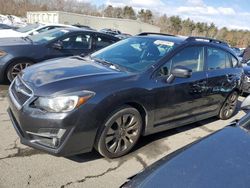 Salvage cars for sale at Exeter, RI auction: 2016 Subaru Impreza Sport Premium