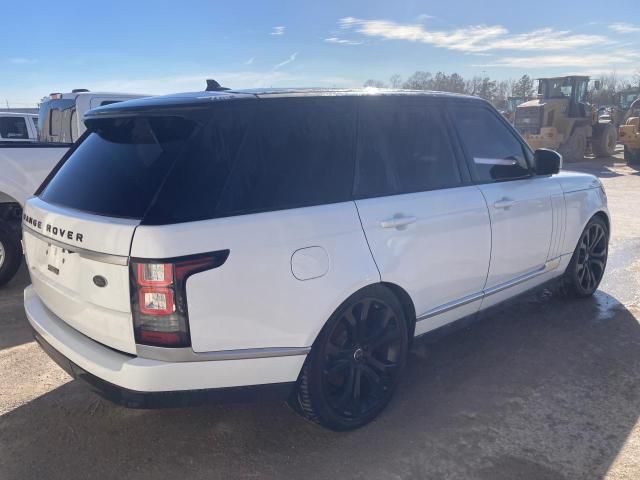 2016 Land Rover Range Rover Supercharged