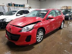 Mazda 3 salvage cars for sale: 2013 Mazda 3 I