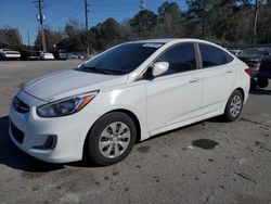 Salvage cars for sale at Savannah, GA auction: 2017 Hyundai Accent SE