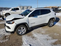 Jeep salvage cars for sale: 2022 Jeep Compass Latitude