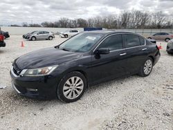 Salvage cars for sale from Copart New Braunfels, TX: 2014 Honda Accord EXL