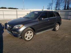 Salvage cars for sale at Dunn, NC auction: 2013 Mercedes-Benz ML 350 4matic