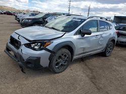 Subaru salvage cars for sale: 2021 Subaru Crosstrek Sport