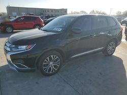 Salvage cars for sale from Copart Wilmer, TX: 2017 Mitsubishi Outlander ES