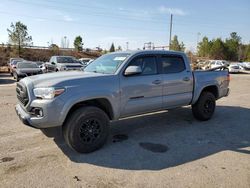 Toyota Tacoma salvage cars for sale: 2021 Toyota Tacoma Double Cab