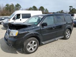 Salvage cars for sale from Copart Hampton, VA: 2012 Honda Pilot EXL