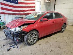 Salvage cars for sale from Copart Lyman, ME: 2019 KIA Forte GT Line