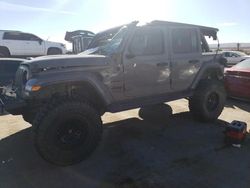 Salvage cars for sale from Copart Albuquerque, NM: 2018 Jeep Wrangler Unlimited Sahara