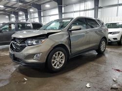 Chevrolet Equinox lt salvage cars for sale: 2018 Chevrolet Equinox LT