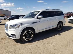 Lincoln Navigator salvage cars for sale: 2021 Lincoln Navigator Black Label