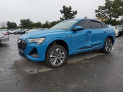 Salvage cars for sale from Copart San Martin, CA: 2021 Audi E-TRON Sportback Premium Plus