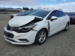 Salvage cars for sale from Copart Sacramento, CA: 2017 Chevrolet Cruze LT