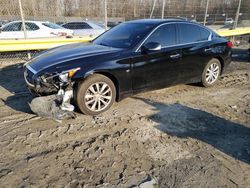 Infiniti salvage cars for sale: 2015 Infiniti Q50 Base