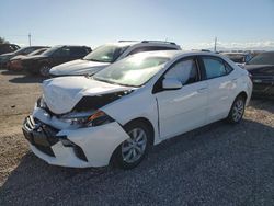 Salvage cars for sale at Tucson, AZ auction: 2016 Toyota Corolla L
