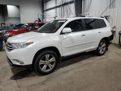 Toyota Highlander Limited Vehiculos salvage en venta: 2013 Toyota Highlander Limited