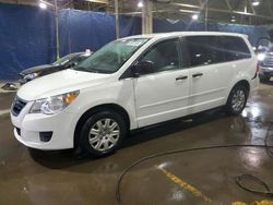 Salvage cars for sale from Copart Woodhaven, MI: 2011 Volkswagen Routan S